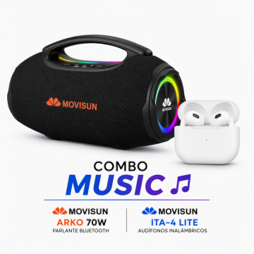Combo Music - Movisum ARKO + Movisum Audifonos TL4